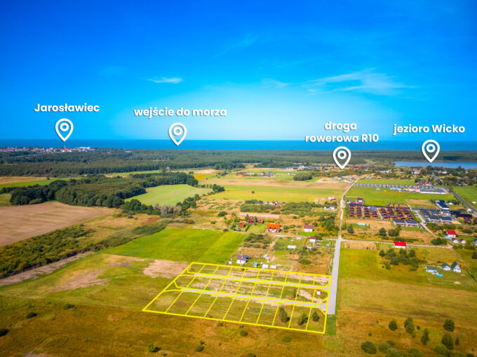 działki nad morzem jezierzany